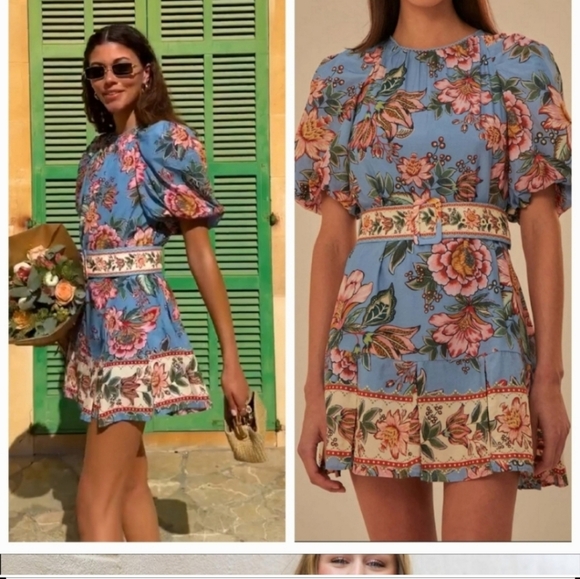 Anthropologie Dresses & Skirts - Farm Rio Floral Minidress